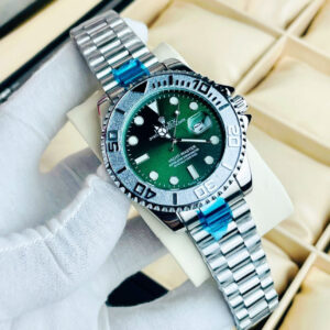 Luxury Rolex Yacht-Master – Stainless Steel- Silver Green Dail