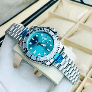 Luxury Rolex Yacht-Master – Stainless Steel- Silver Tiffany Dail